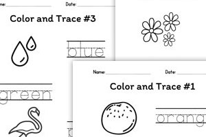 Kindergarten Colors Worksheets
