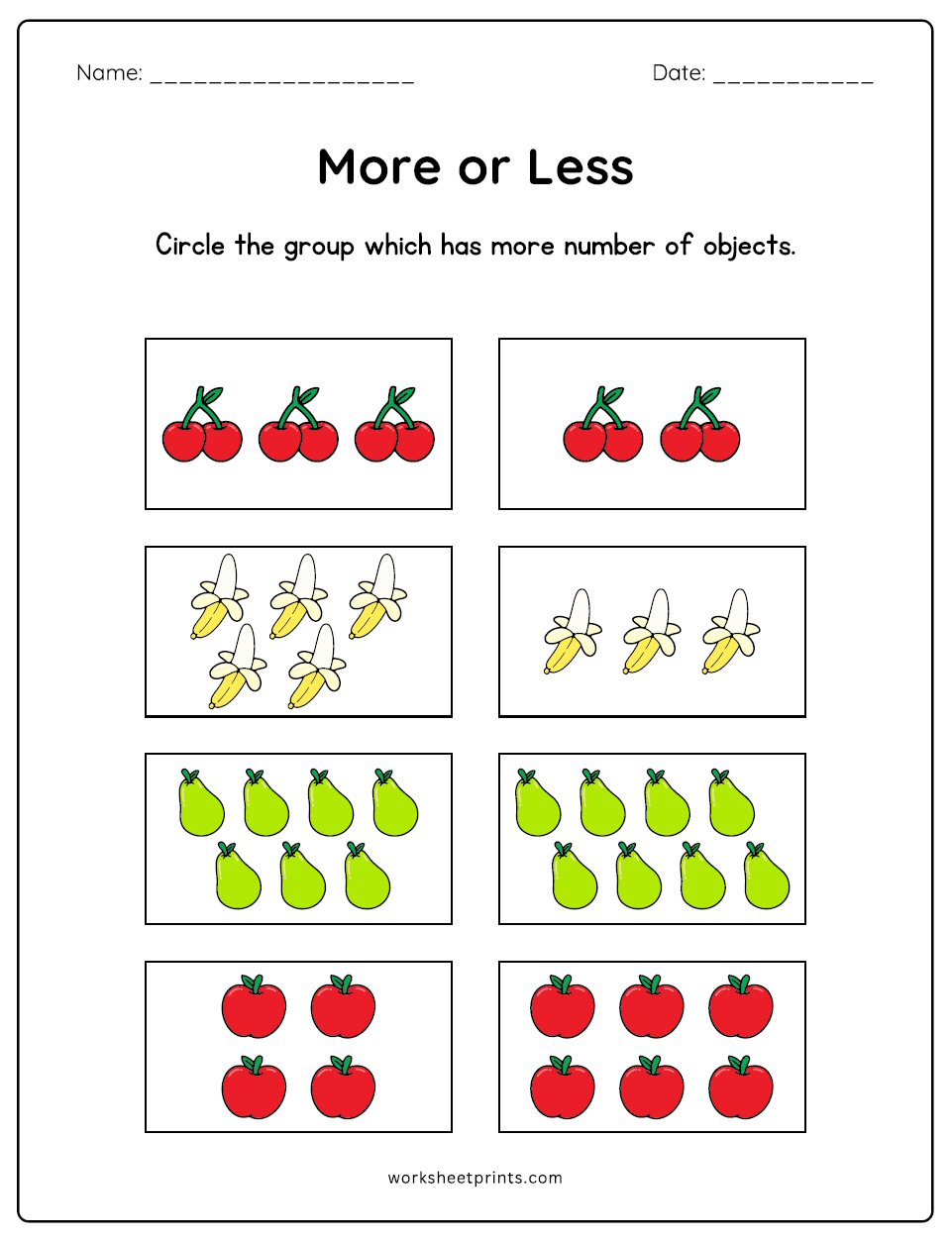 More or Less