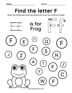 Find the Letter F