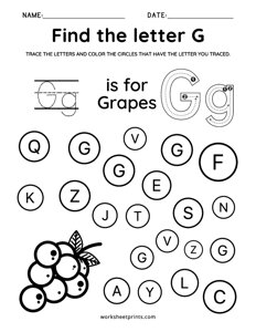 Find the Letter G
