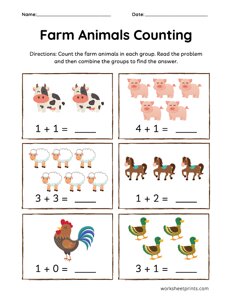 Farm Animal Counting