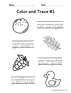 Color and Trace #1