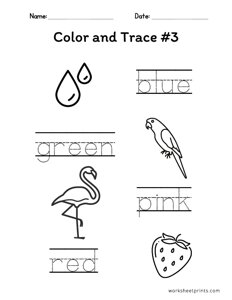Coloring and Tracing
