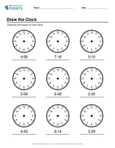 Draw the Clock