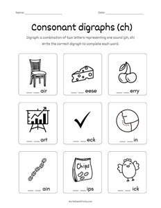Consonant Digraph ch