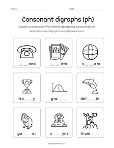 Consonant Digraph ph