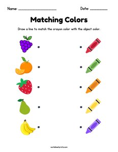 Match the Crayon Color