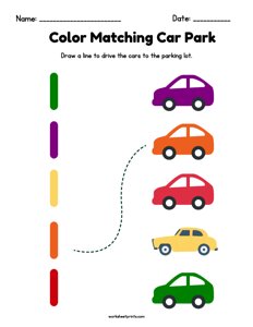 Color Matching Car Park