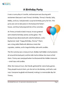 A Birthday Party