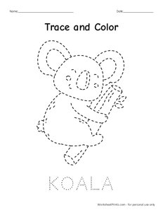 Koala - Trace and Color