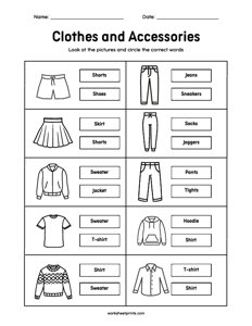 Match the Clothes