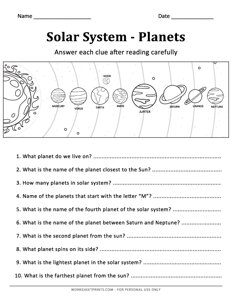Answer the Planet Questions