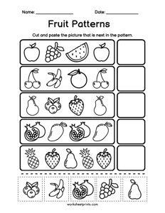 Fruit Patterns - What Comes Next?