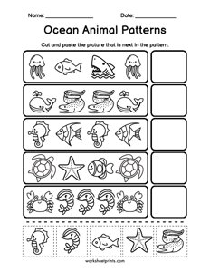 Ocean Animal Patterns - What Comes Next?