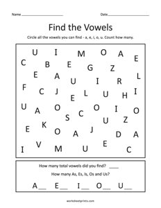 Find the Vowels - #1