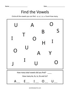 Find the Vowels - #3