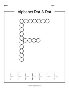 Uppercase F do-a-dot