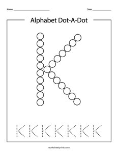 Uppercase K do-a-dot