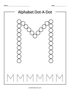 Uppercase M do-a-dot