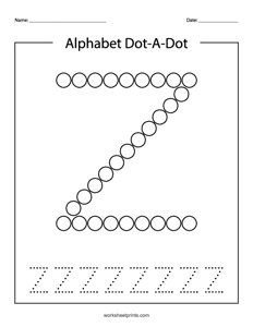 Uppercase Z do-a-dot