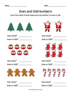 Christmas: Even or Odd Numbers