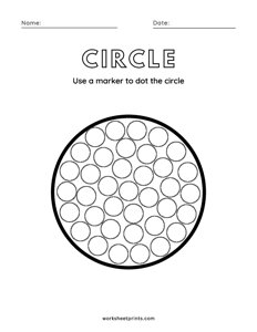 Circle - Shape do-a-dot