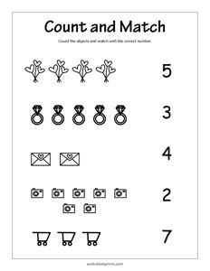 Count and Match 1-10 - #3