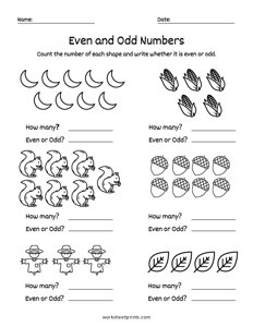 Fall: Even or Odd Numbers