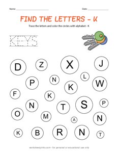 Find the Uppercase Letter K