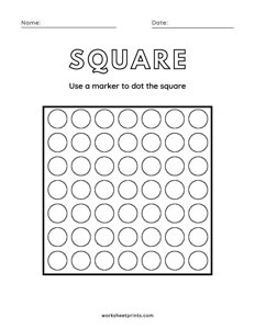 Square - Shape do a dot