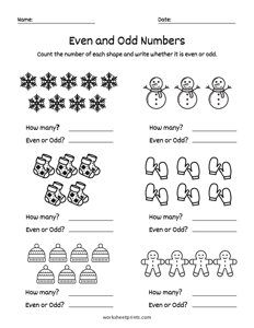 Winter: Even or Odd Numbers
