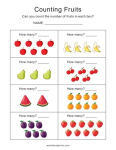 Fruits Counting