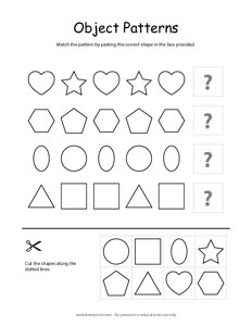 Shapes: Object Patterns - #4