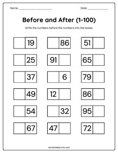 Before and After (1-100) - #2