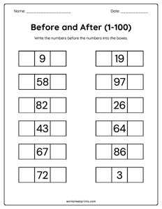 Before and After (1-100) - #3