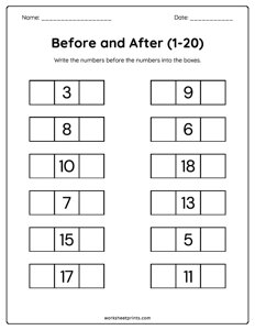 Before and After (1-20) - #3