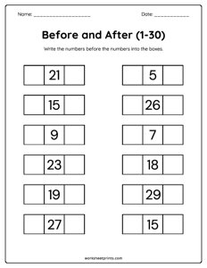 Before and After (1-30) - #3