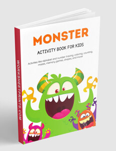 Monster Activity Book Bundle - PDF