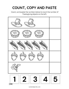 Count and Write - #6