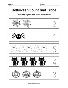 Halloween Count and Trace - #2