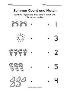 Summer Count and Match