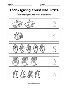 Thanksgiving Count and Trace - #1