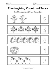 Thanksgiving Count and Trace - #2