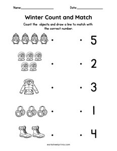 Winter Count and Match - #2