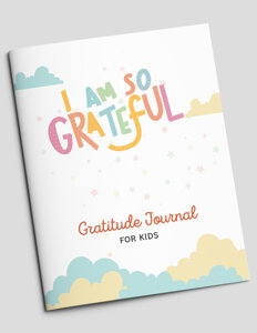 Gratitude Journal for Kids - PDF