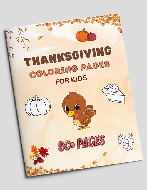 Thanksgiving Coloring Workbook