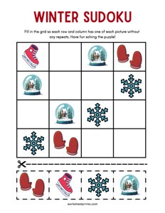 Winter Sudoku - #1