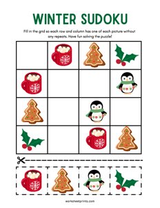 Winter Sudoku - #3