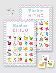 Easter Bingo Printable