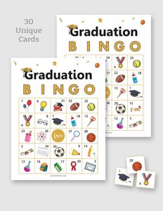 Printable Graduation Bingo